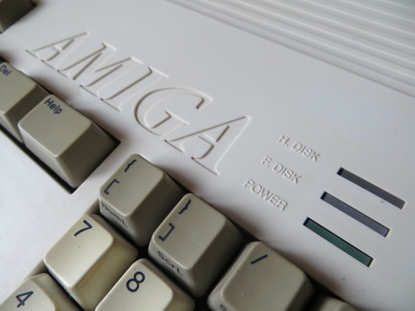 Amiga 1200 with LED lights